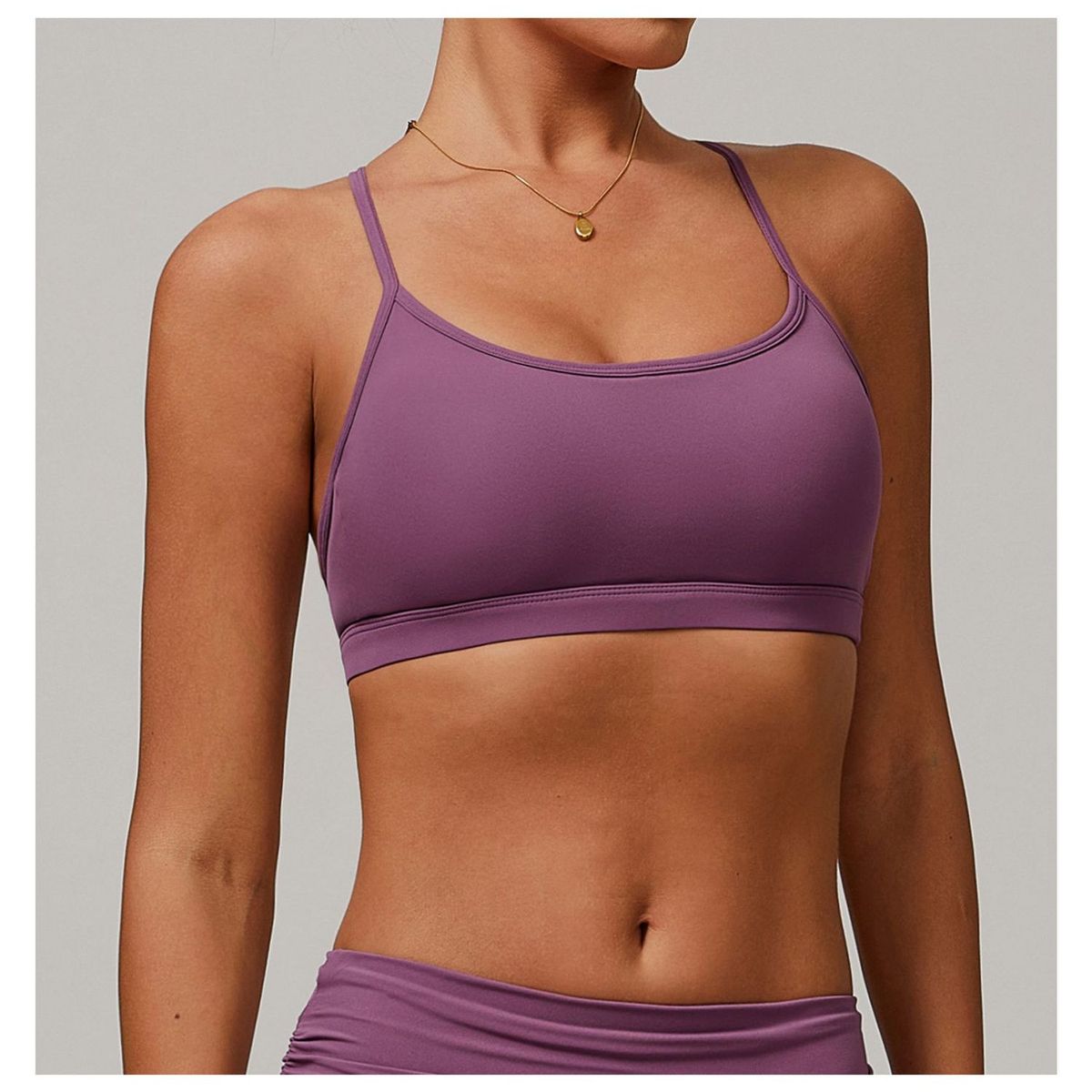 TIOZONEY - Peto deportivo Mujer-Morado
