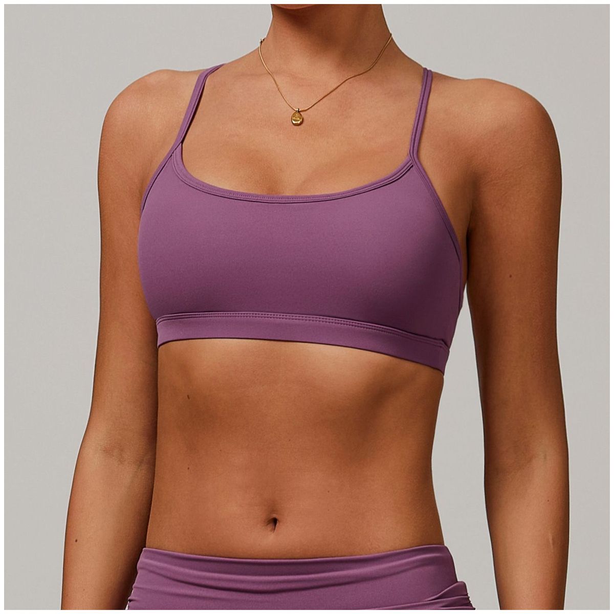 TIOZONEY - Peto deportivo Mujer-Morado