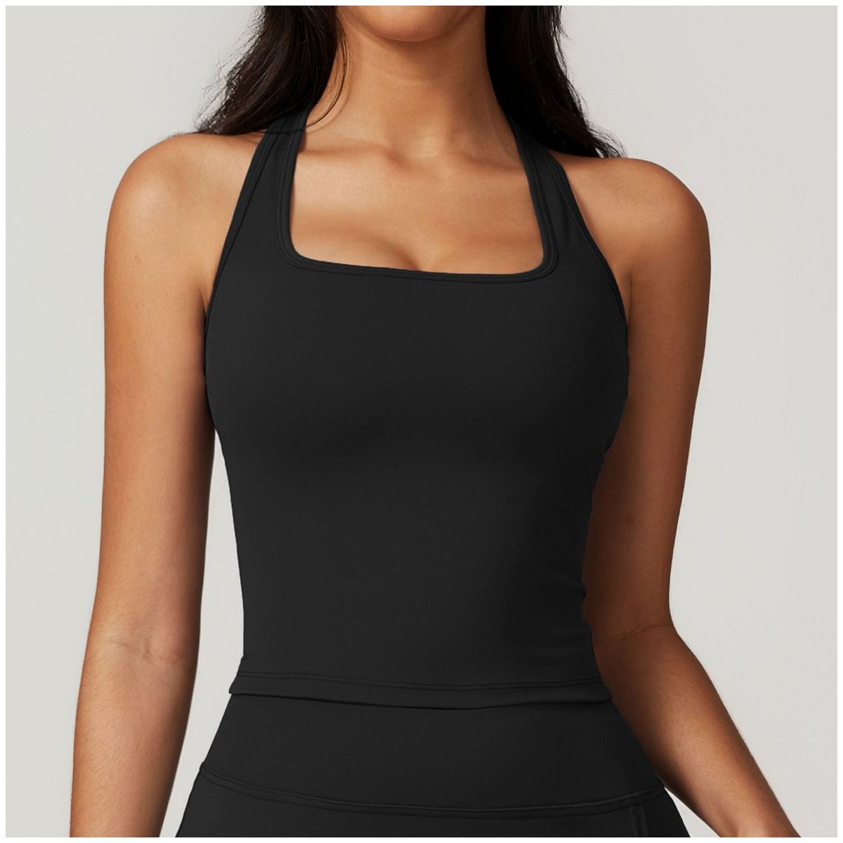 TIOZONEY - Peto deportivo Mujer-Negro