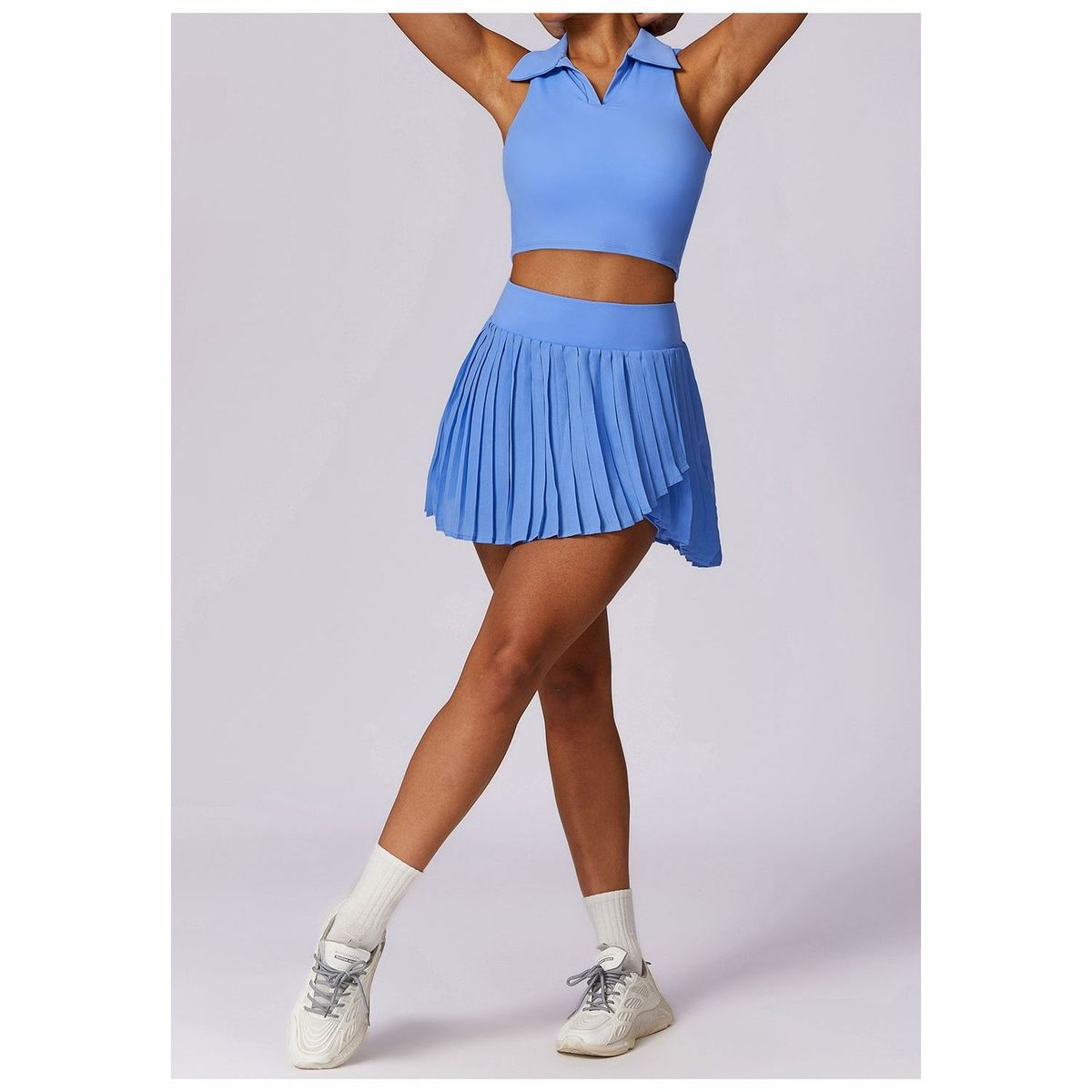 TIOZONEY - Peto deportivo Mujer-Azul