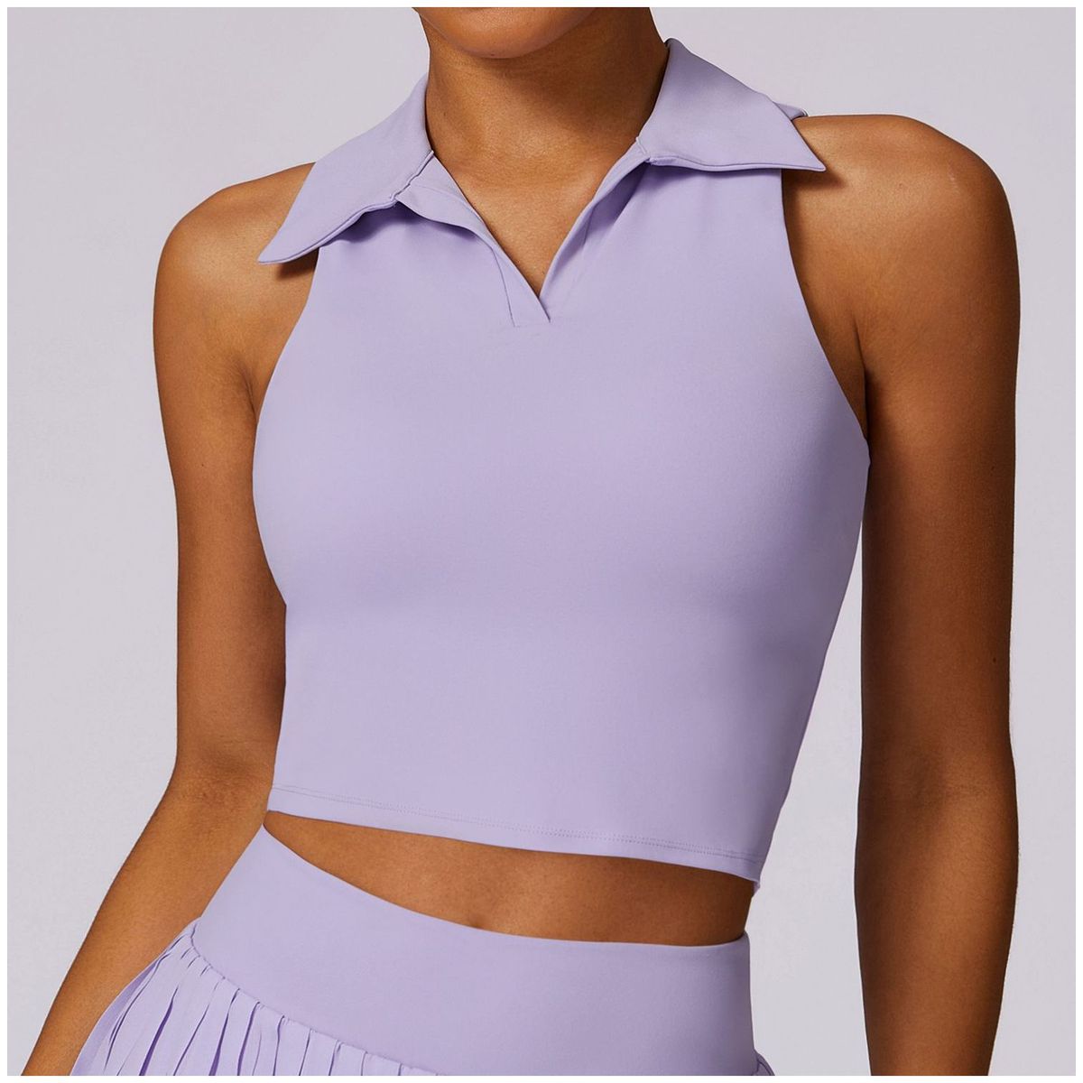 TIOZONEY - Peto deportivo Mujer-Morado