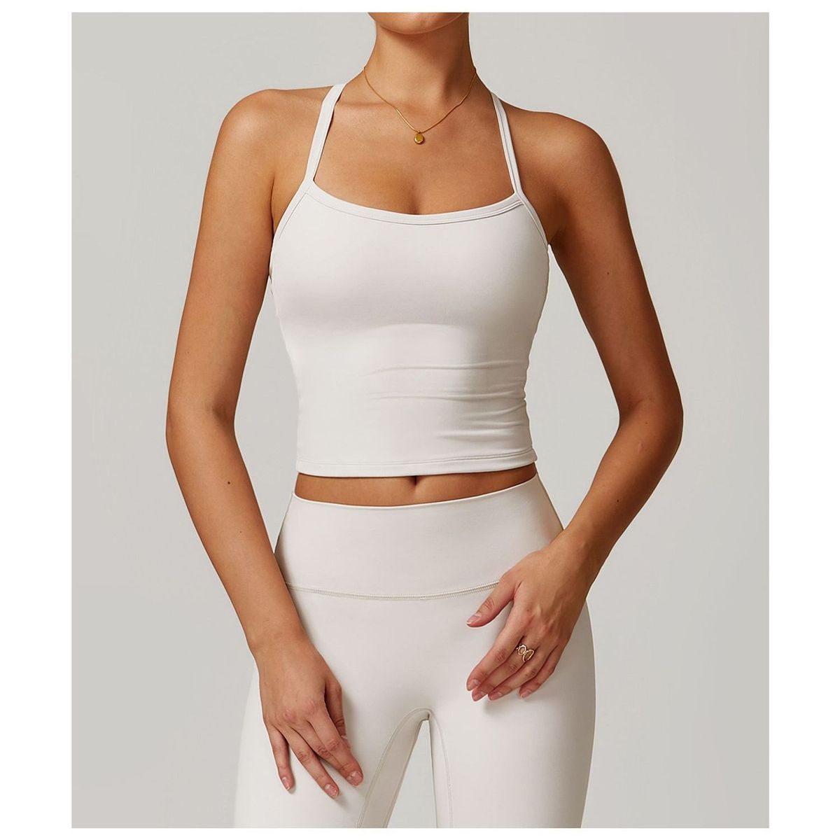 TIOZONEY - Peto deportivo Mujer-Blanco