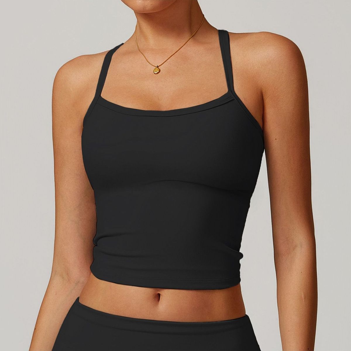 TIOZONEY - Peto deportivo Mujer-Negro