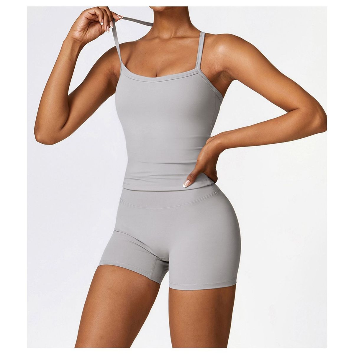 TIOZONEY - Peto deportivo Mujer-Gris