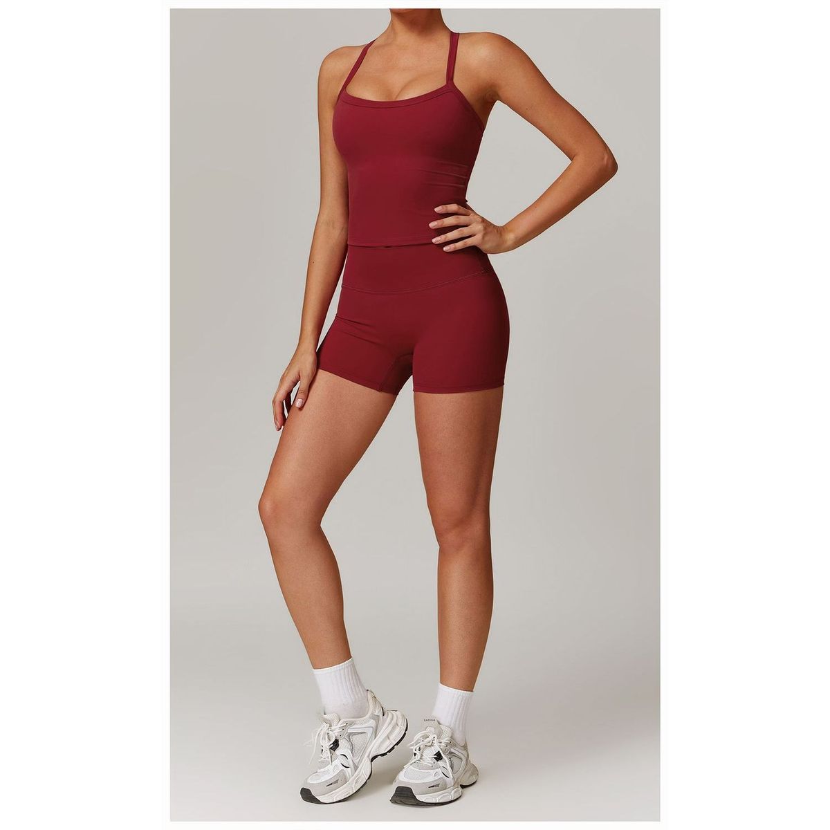 TIOZONEY - Peto deportivo Mujer-Rojo
