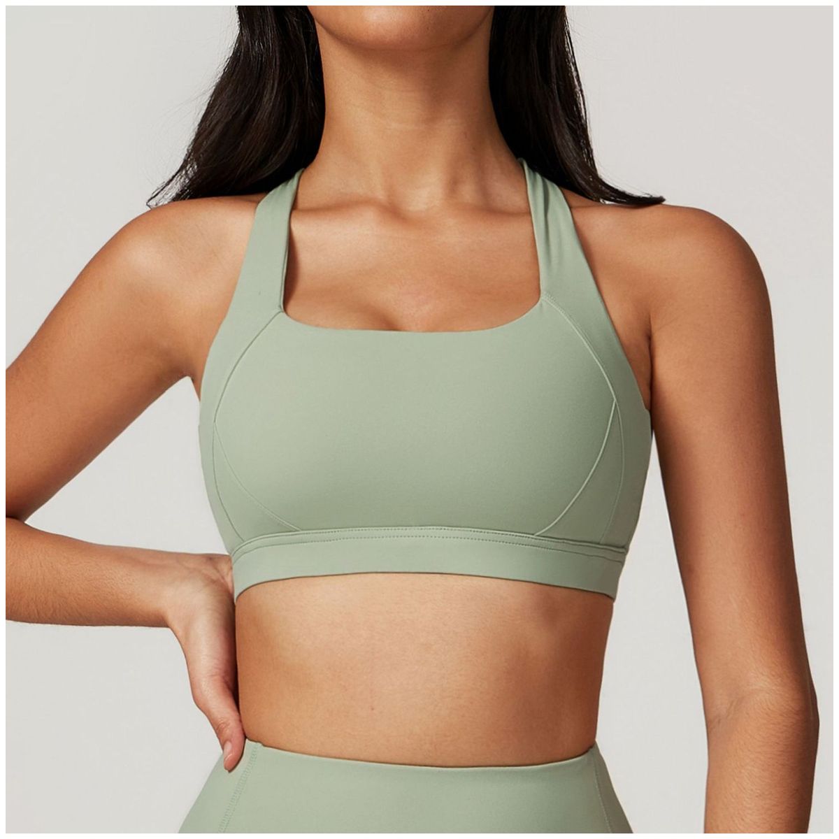 TIOZONEY - Peto deportivo Mujer-Verde
