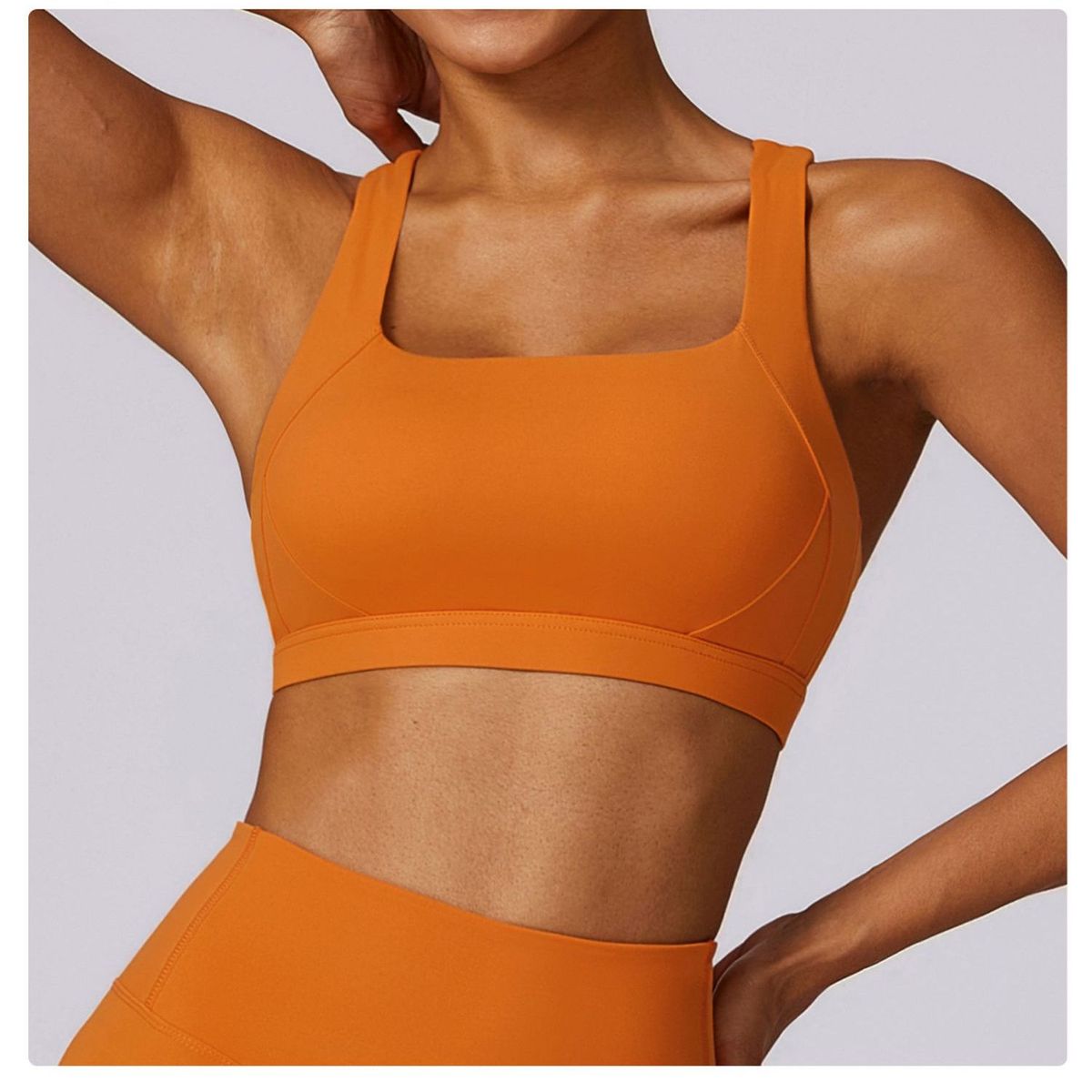 TIOZONEY - Peto deportivo Mujer-Naranja