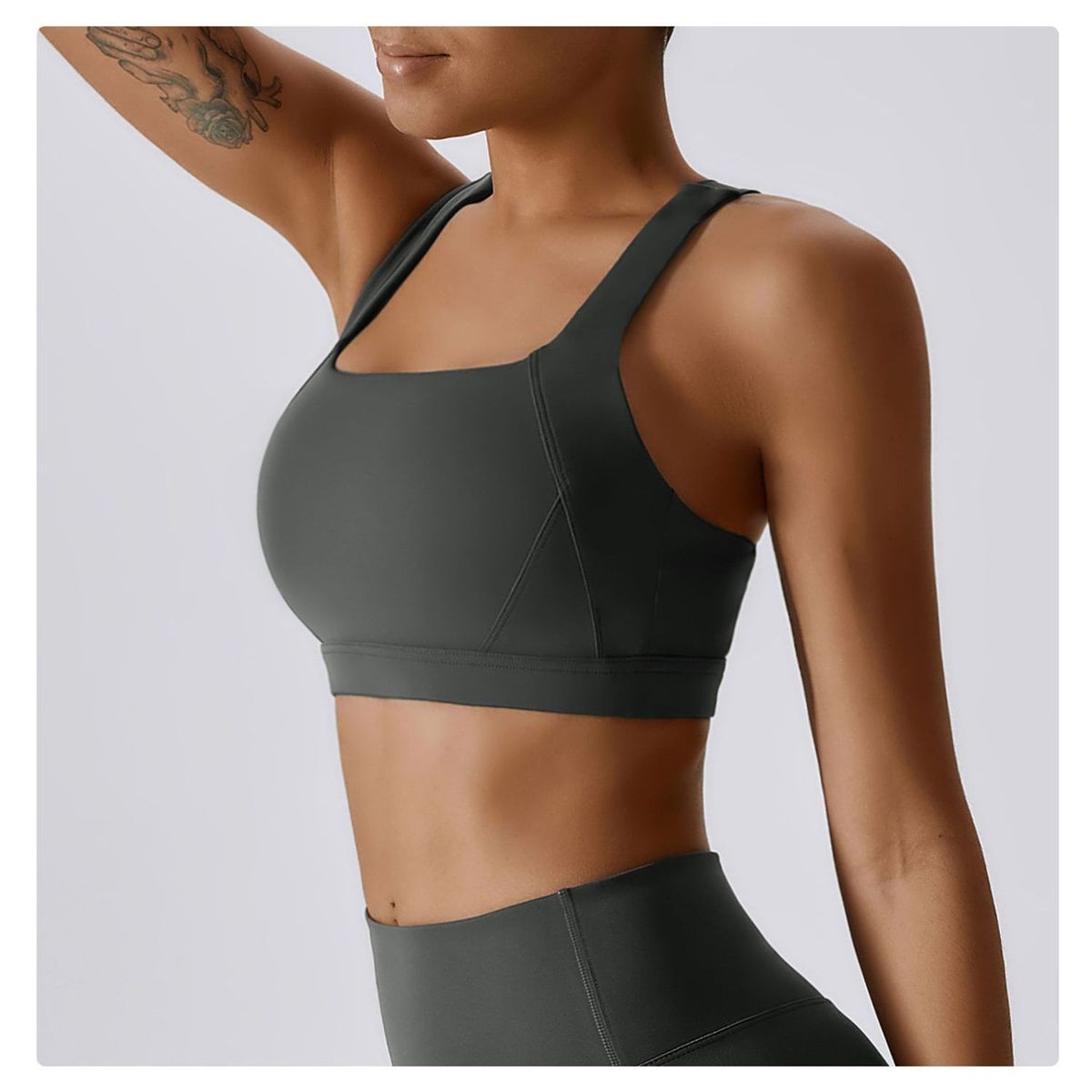 TIOZONEY - Peto deportivo Mujer-Gris