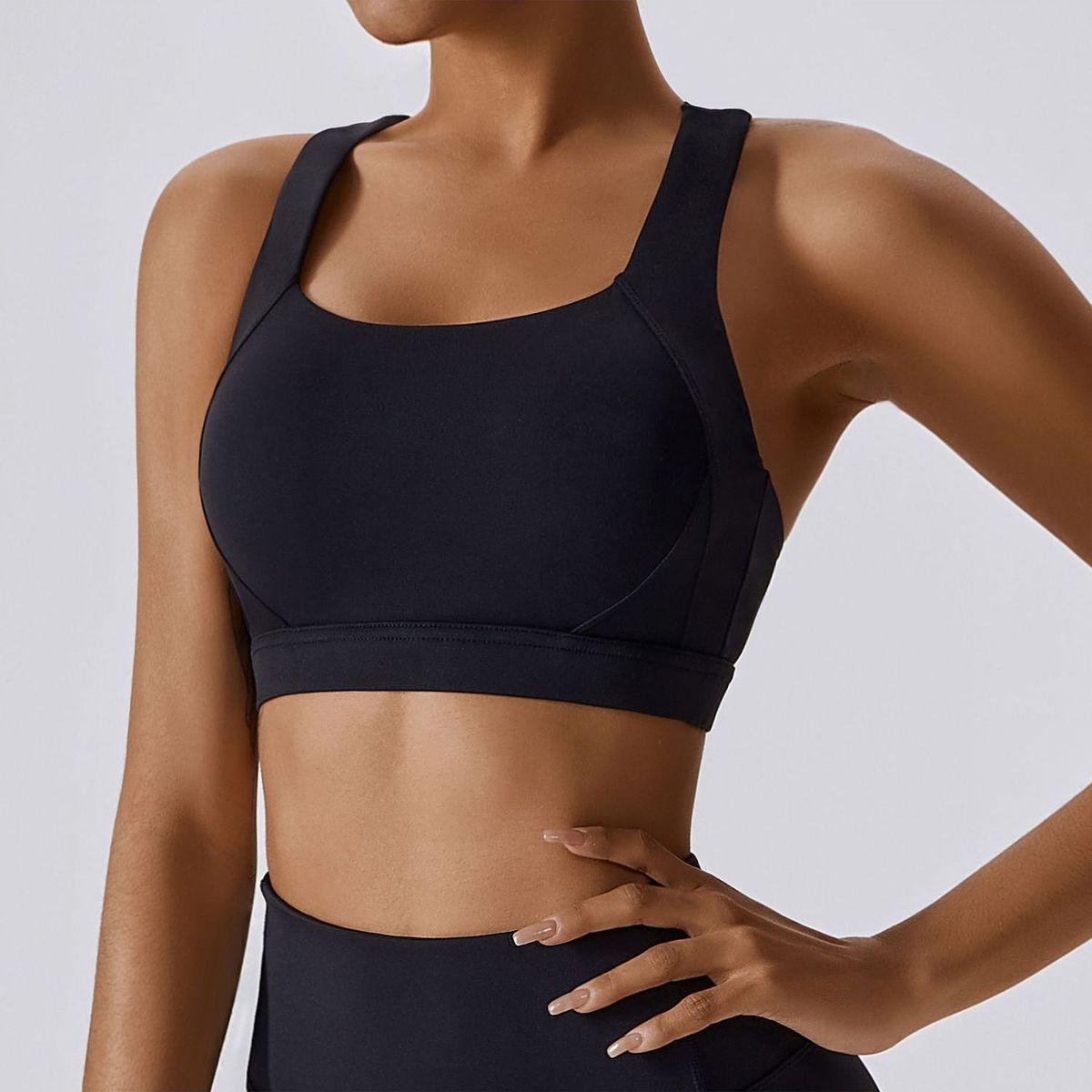 TIOZONEY - Peto deportivo Mujer-Negro