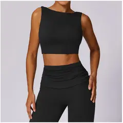 TIOZONEY - Peto deportivo Mujer-Negro