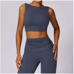 TIOZONEY - Peto deportivo Mujer-Azul