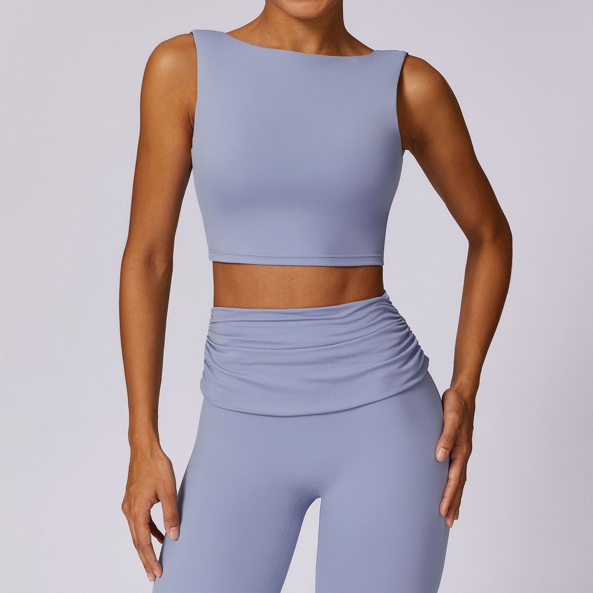 TIOZONEY - Peto deportivo Mujer-Azul