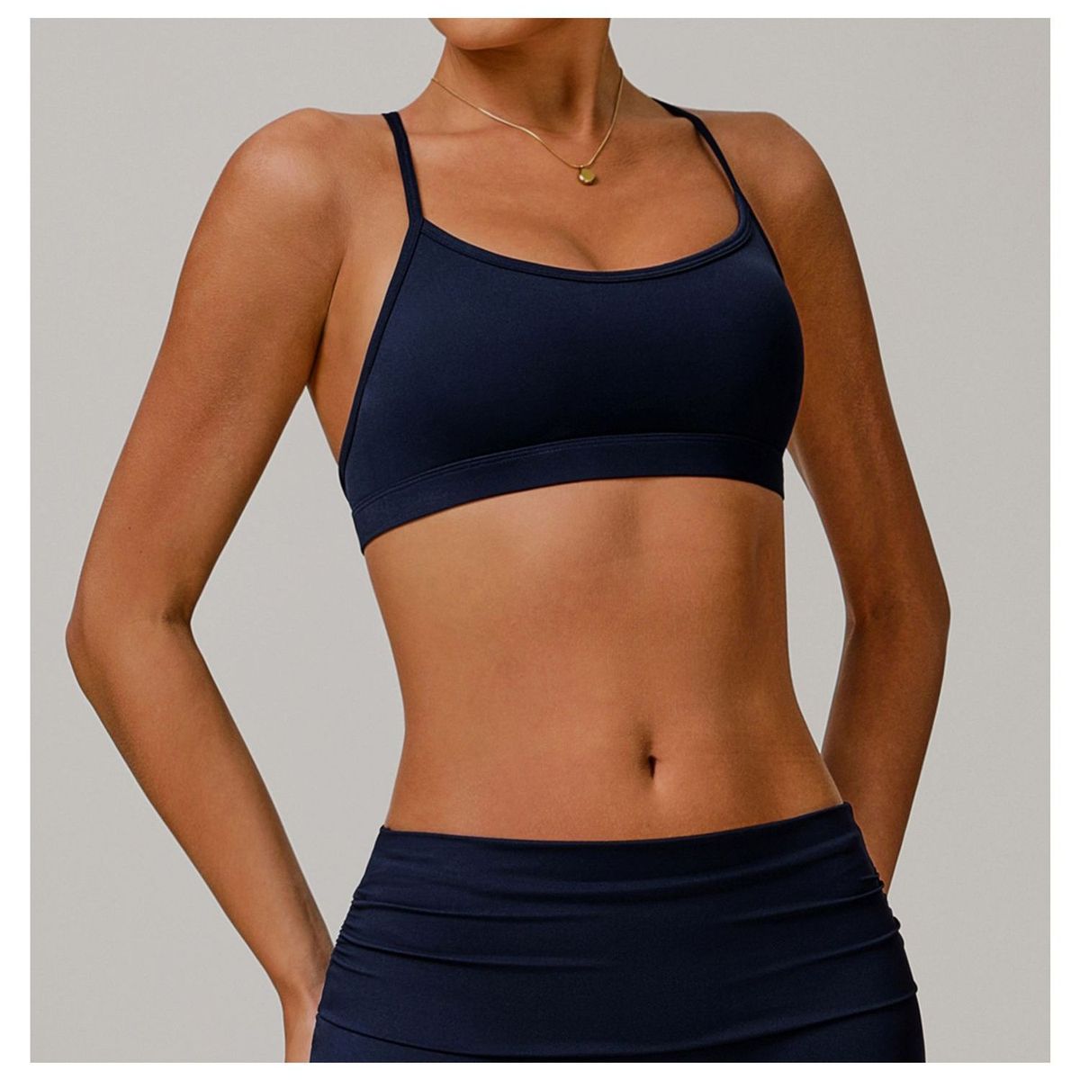 TIOZONEY - Peto deportivo Mujer-Azul