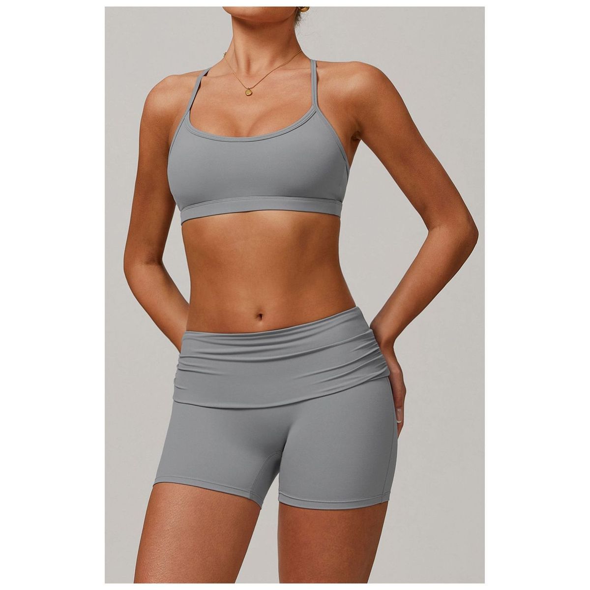TIOZONEY - Peto deportivo Mujer-Gris