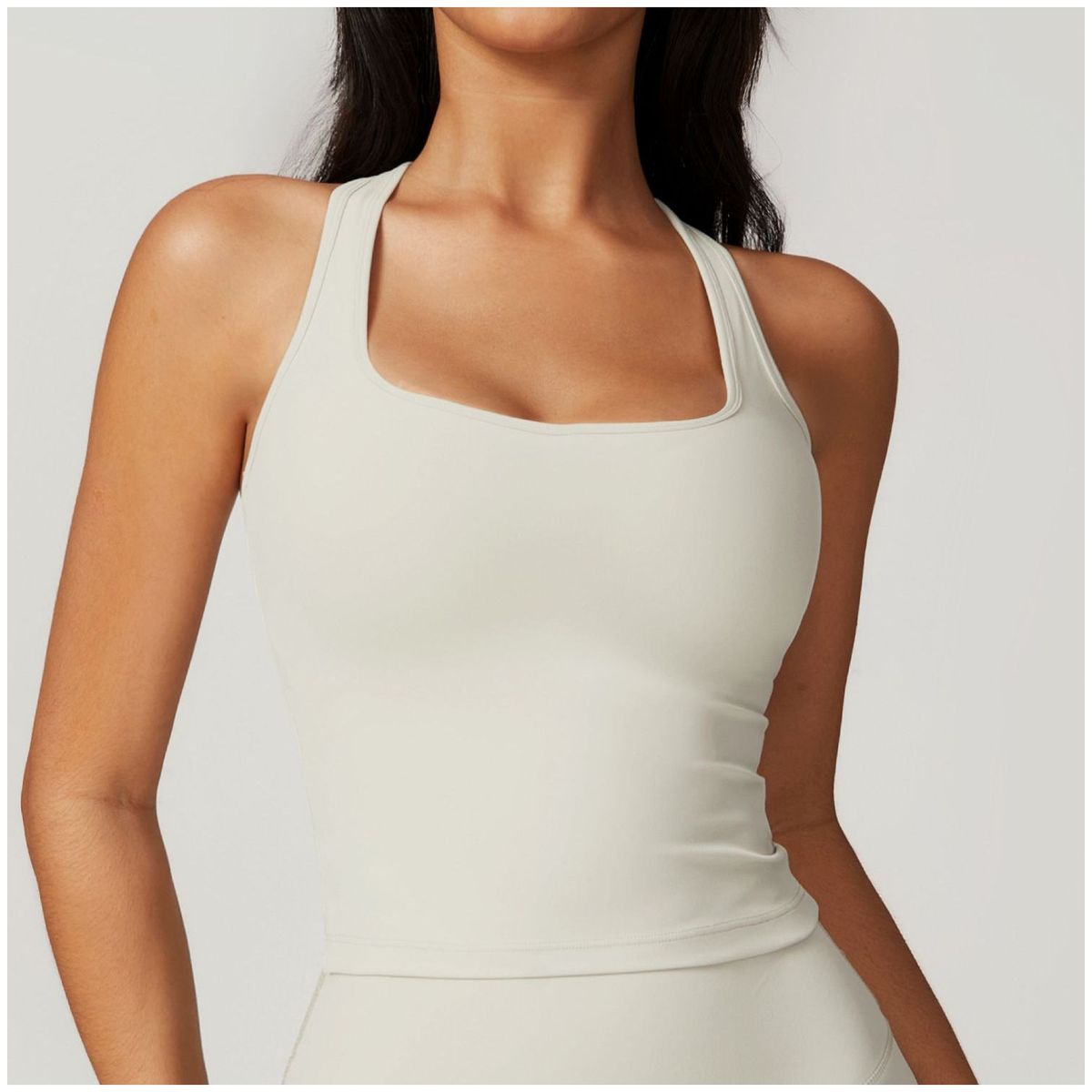 TIOZONEY - Peto deportivo Mujer-Beige
