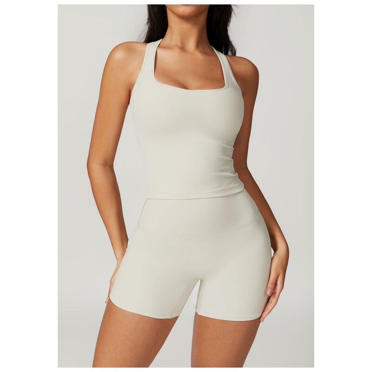 TIOZONEY - Peto deportivo Mujer-Beige