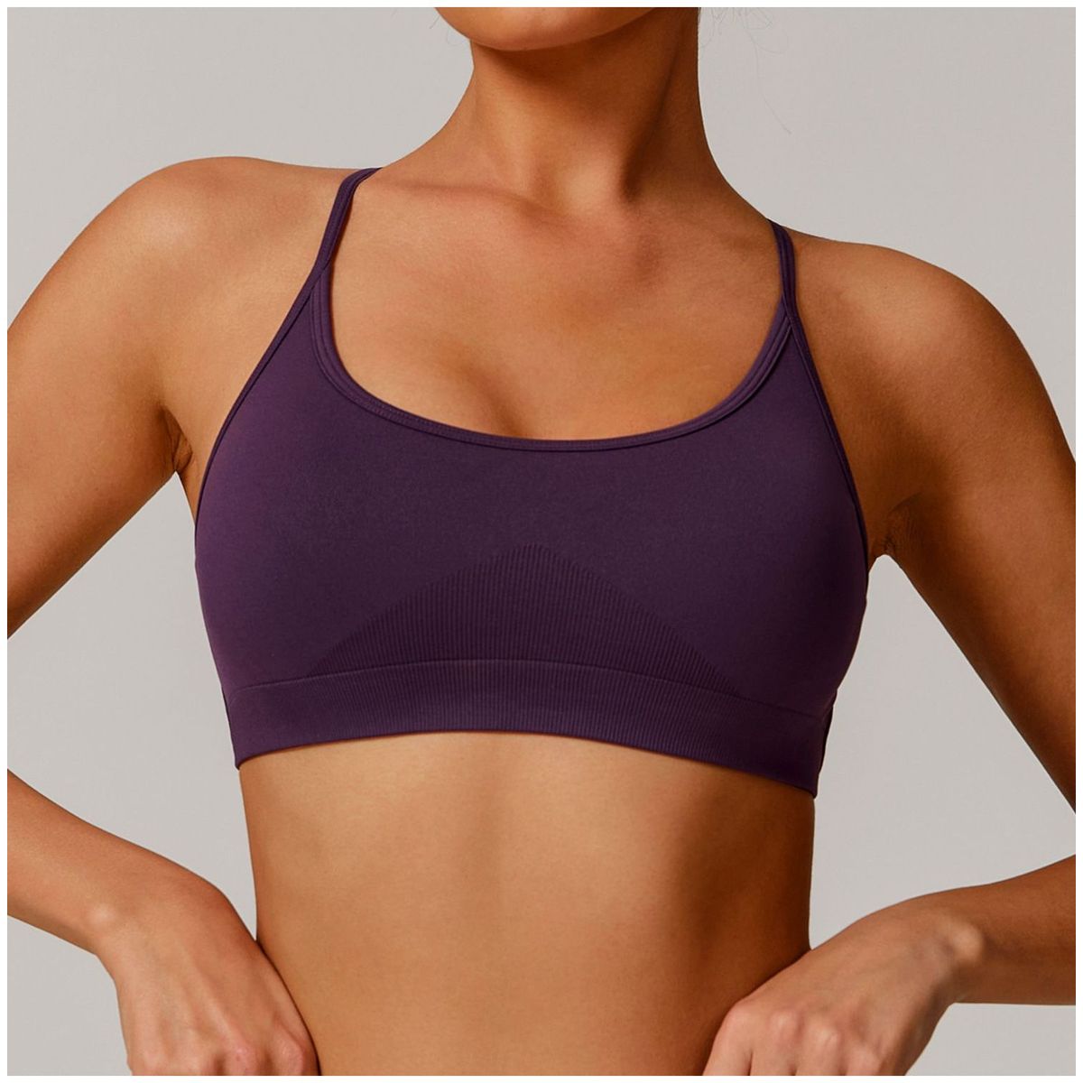 TIOZONEY - Peto deportivo Mujer-Morado