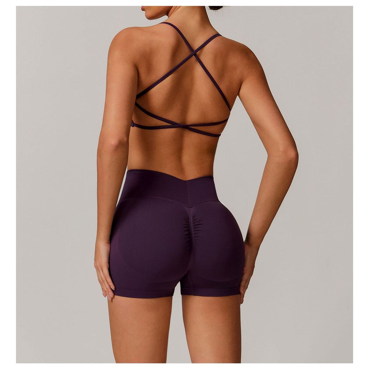 TIOZONEY - Peto deportivo Mujer-Morado