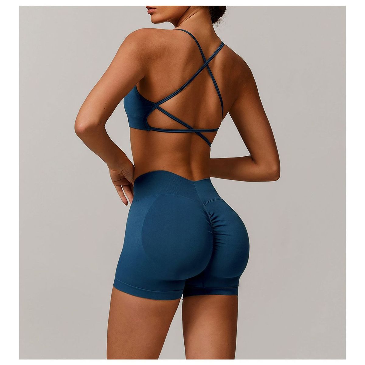 TIOZONEY - Peto deportivo Mujer-Azul