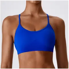 TIOZONEY - Peto deportivo Mujer-Azul
