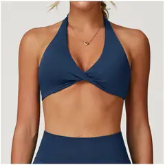 TIOZONEY - Peto deportivo Mujer-Azul