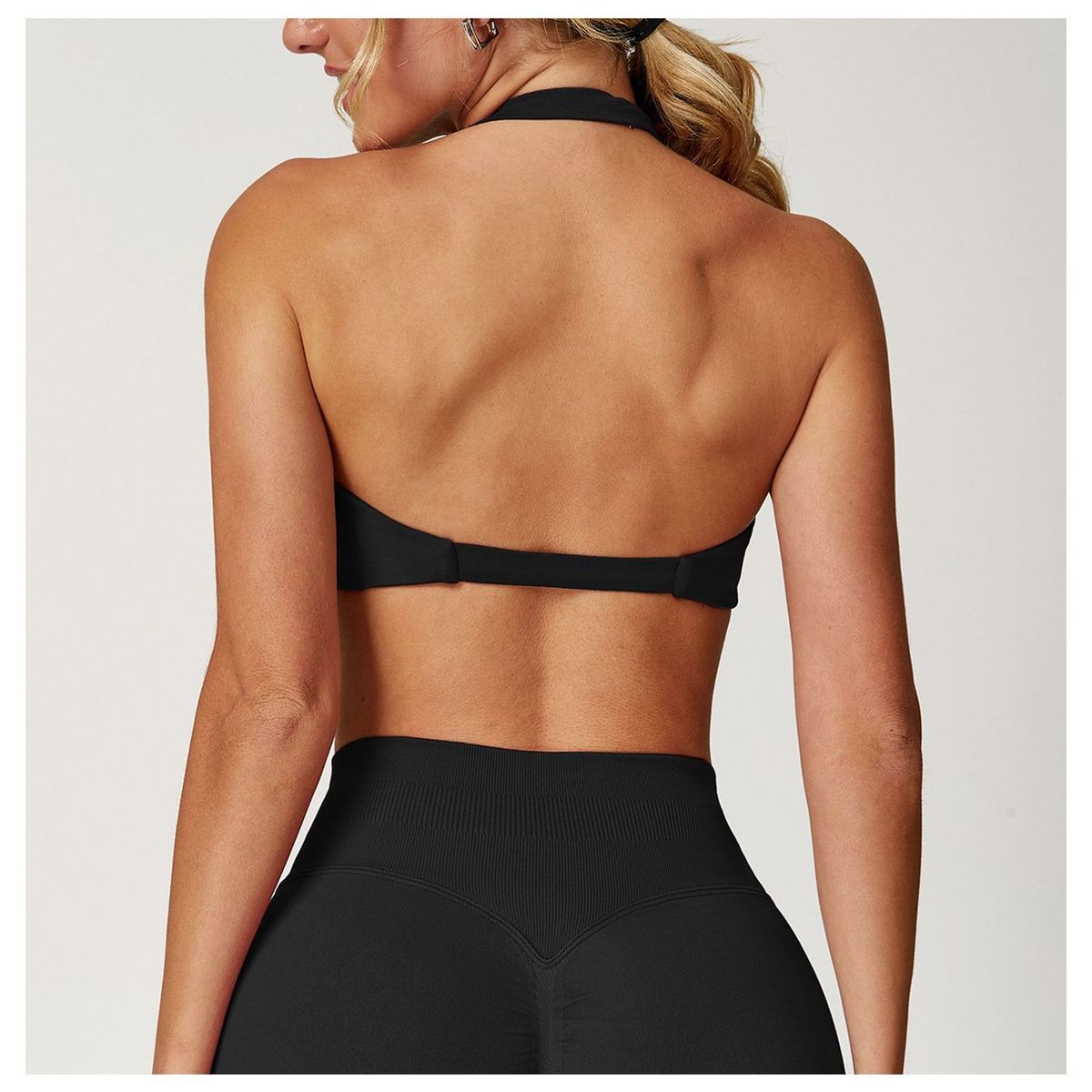 TIOZONEY - Peto deportivo Mujer-Negro