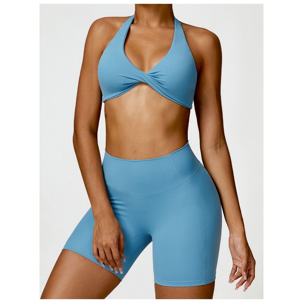 TIOZONEY - Peto deportivo Mujer-Azul