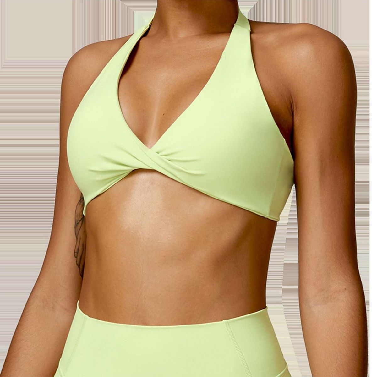 TIOZONEY - Peto deportivo Mujer-Amarillo