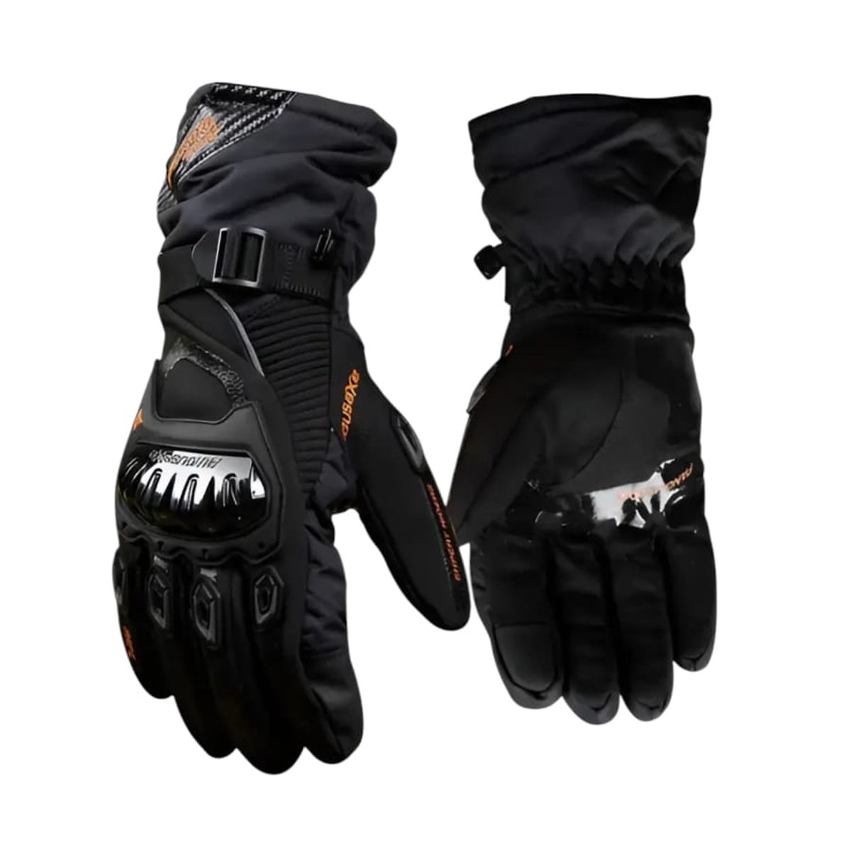 GENERICO - Guantes Con Protecciones De Invierno Para Moto Marca Axe L