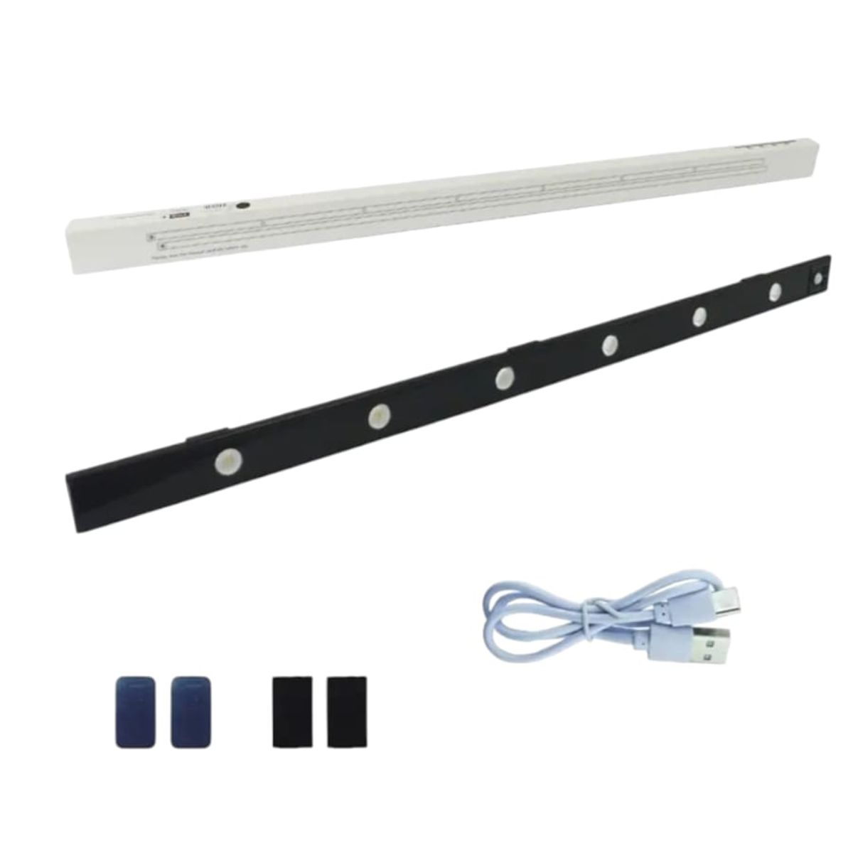 GENERICO - Luz Barra Led Sensor Movimiento Closet Cocina 80 Cm