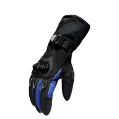 GENERICO - Guantes Con Protecciones De Invierno Para Moto Marca Axe L