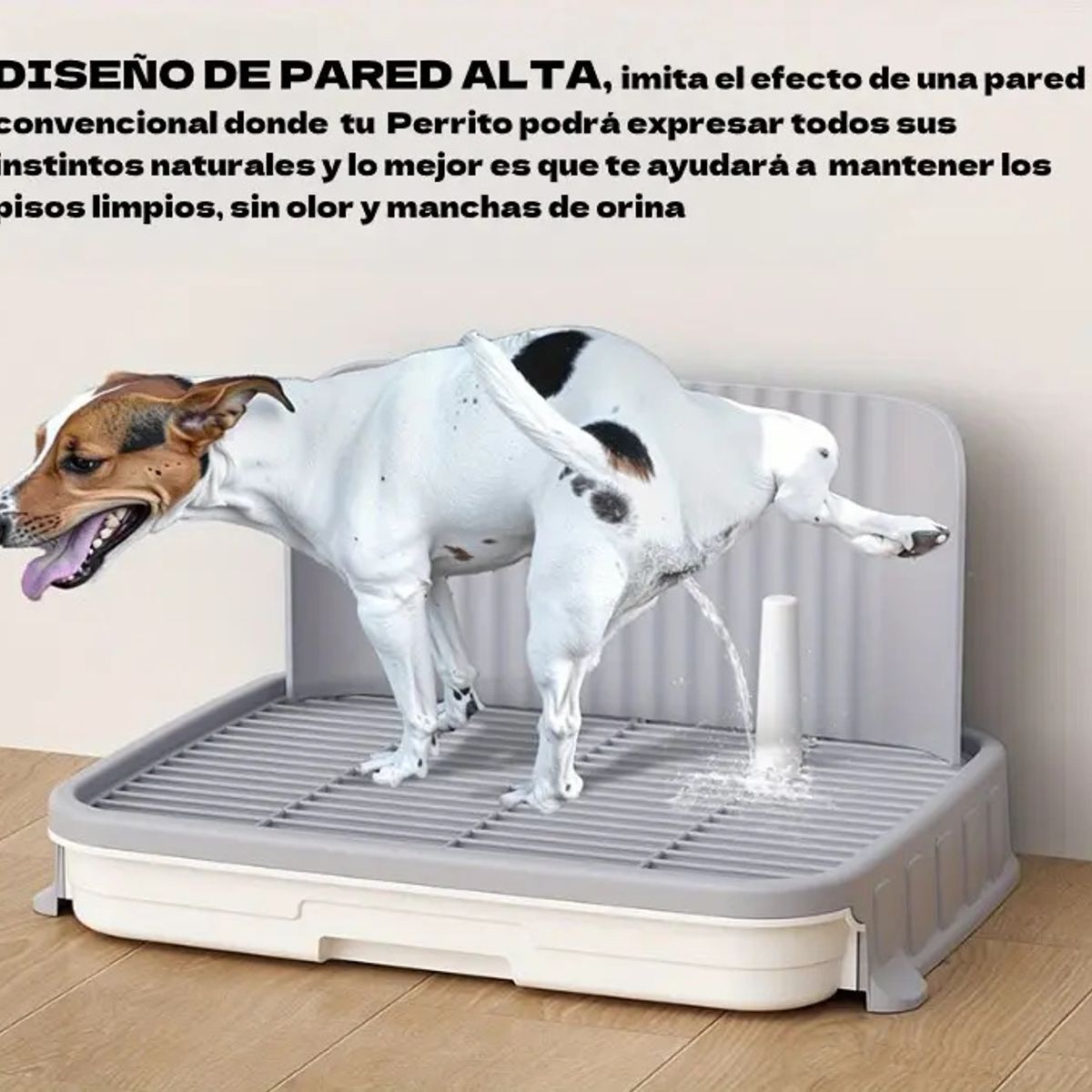 KUANGYE - Baño Para Perros Con Poste Urinario Higiénico Y Fácil De Lim