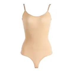 TIOZONEY - Faja Moldeadora Body Push Up - Beige