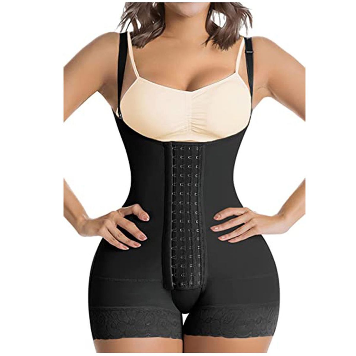 TIOZONEY - Faja Moldeadora Reductora - Negro