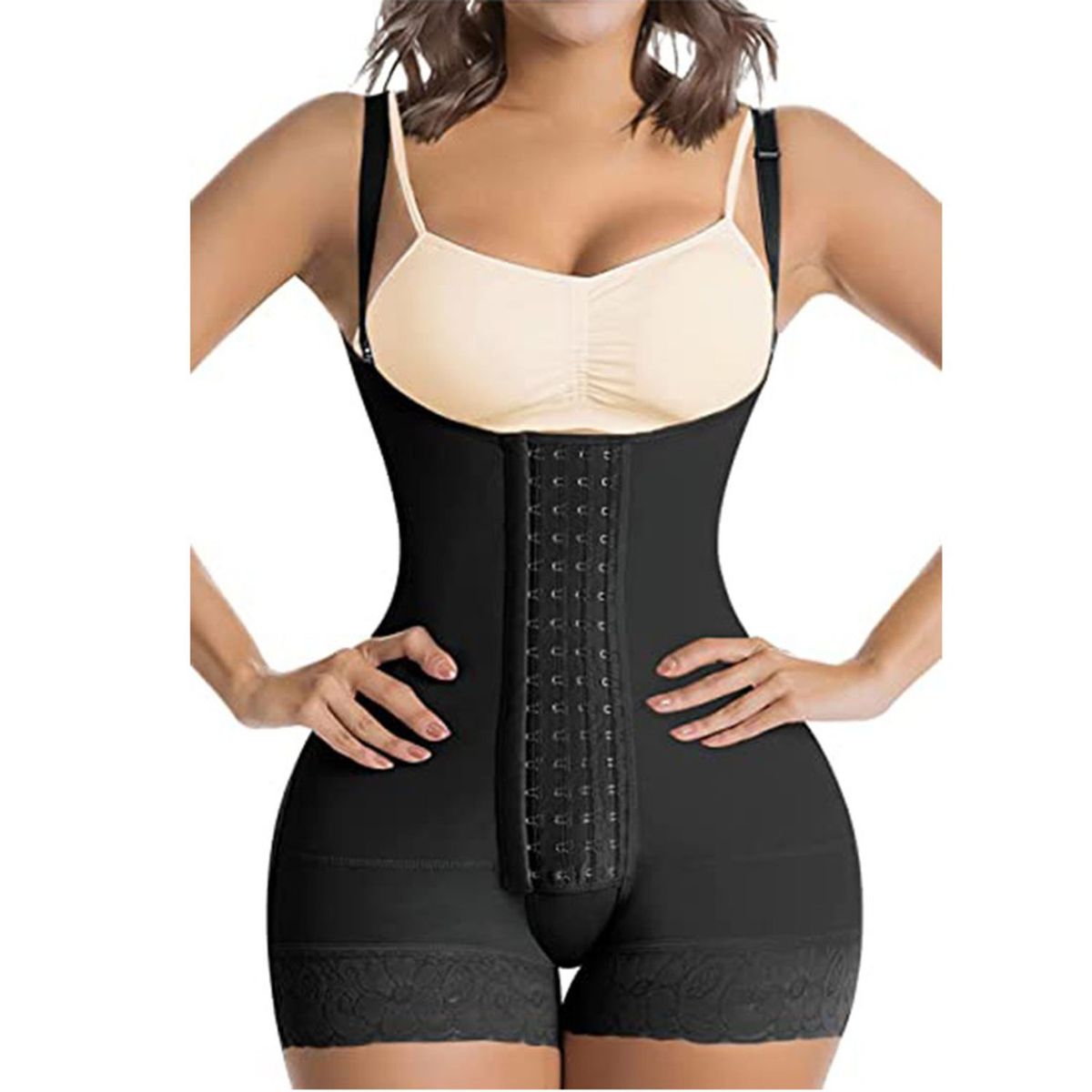 TIOZONEY - Faja Moldeadora Reductora - Negro