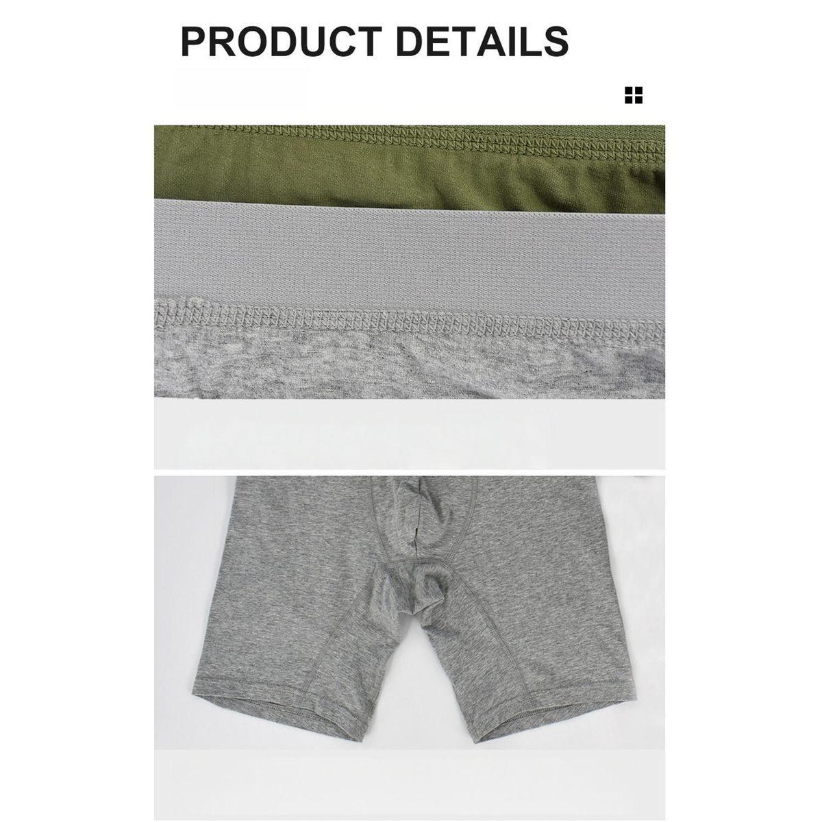 TIOZONEY - 5pcs Conjunto de ropa interior para hombre