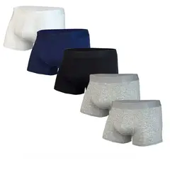 TIOZONEY - 5pcs Conjunto de ropa interior para hombre