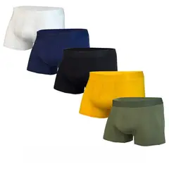 TIOZONEY - 5pcs Conjunto de ropa interior para hombre