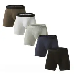 TIOZONEY - 5pcs Conjunto de ropa interior para hombre