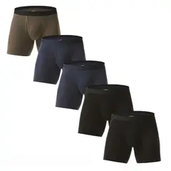 TIOZONEY - 5pcs Conjunto de ropa interior para hombre