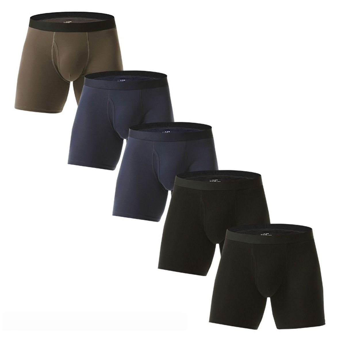 TIOZONEY - 5pcs Conjunto de ropa interior para hombre