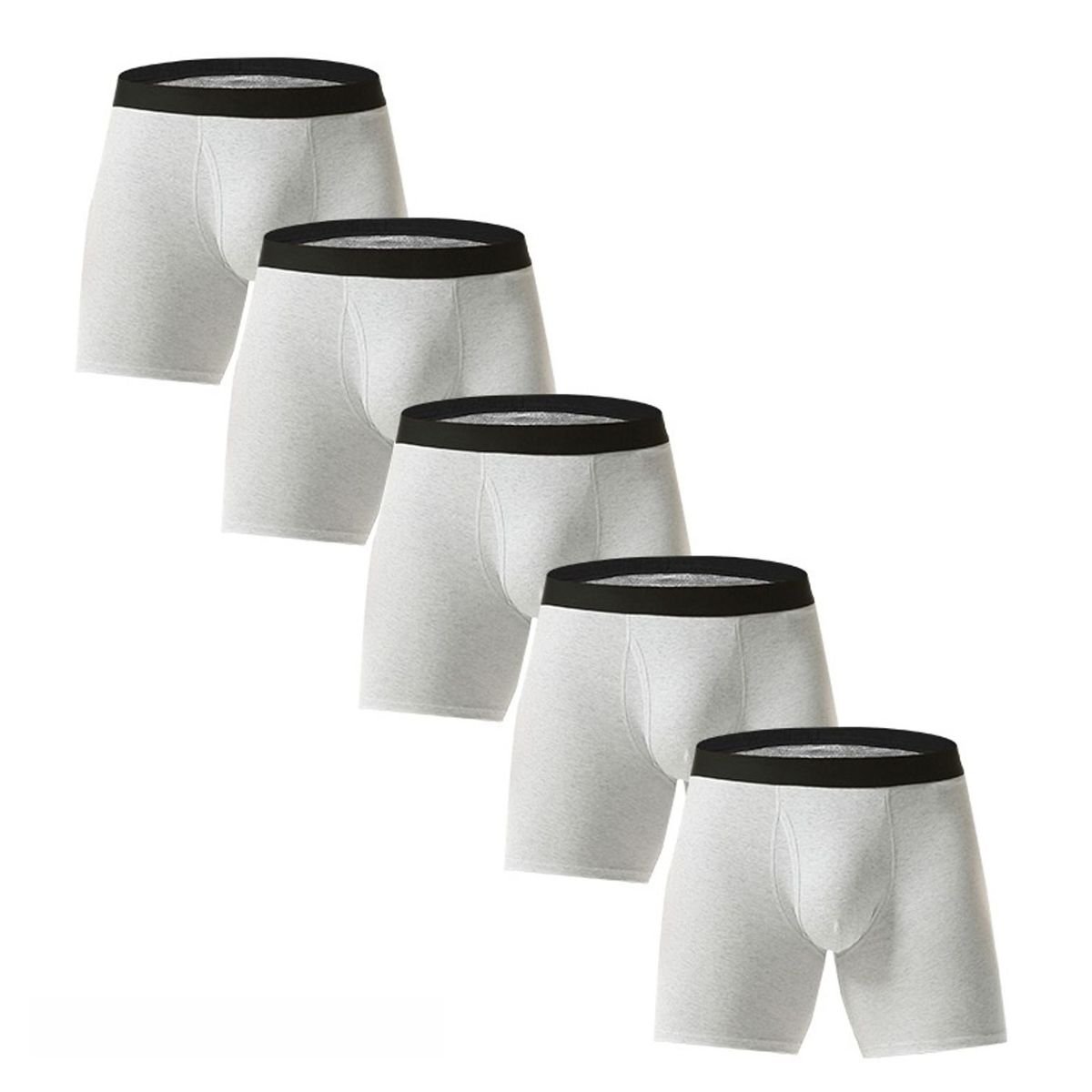 TIOZONEY - 5pcs Conjunto de ropa interior para hombre
