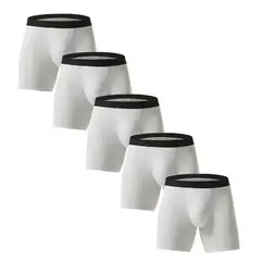 TIOZONEY - 5pcs Conjunto de ropa interior para hombre