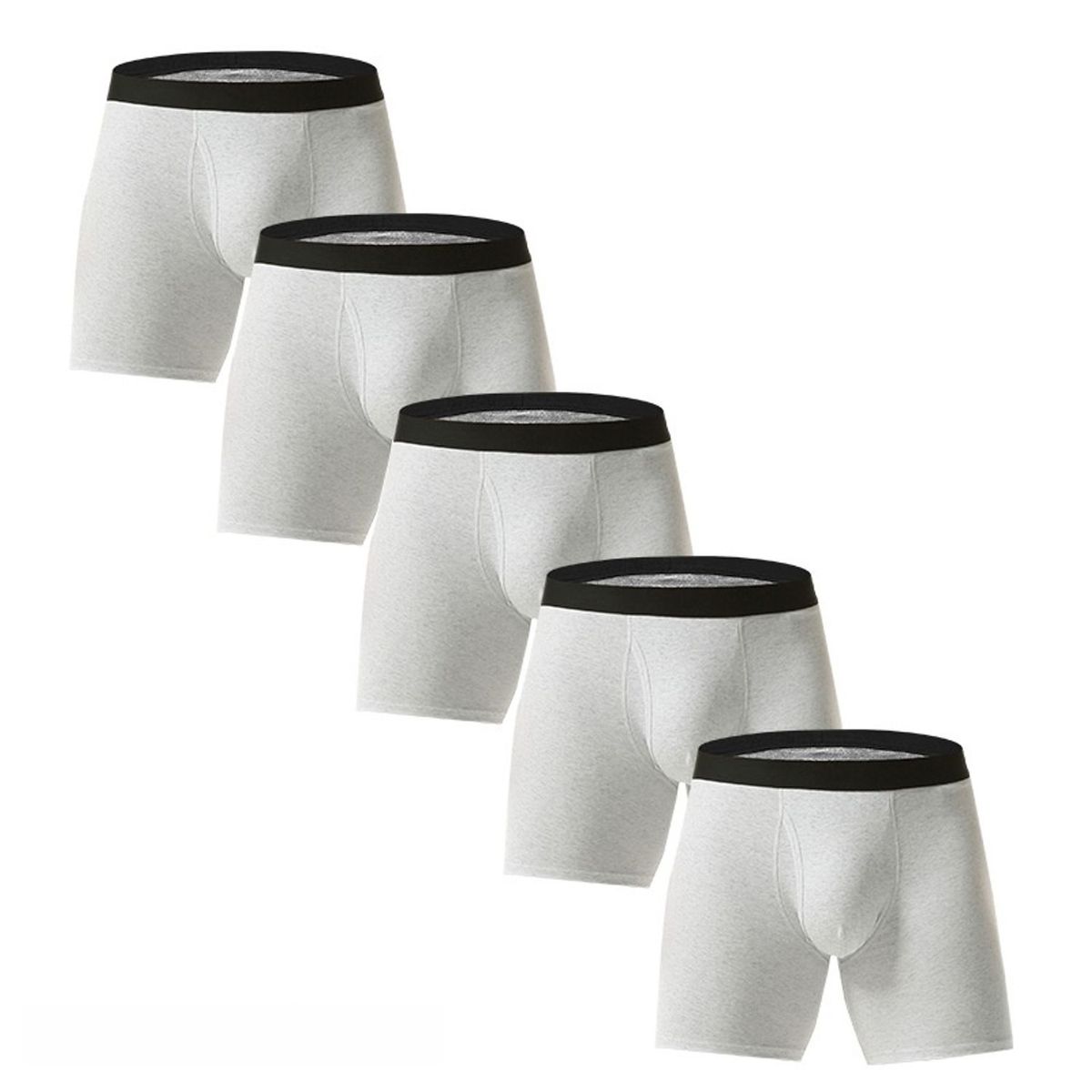 TIOZONEY - 5pcs Conjunto de ropa interior para hombre