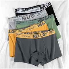 TIOZONEY - 5pcs Conjunto de ropa interior para hombre