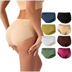 TIOZONEY - Pack de 8 Calzones Mujer