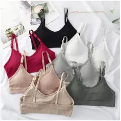 TIOZONEY - Pack De 6 Sostenes Soft Mujer