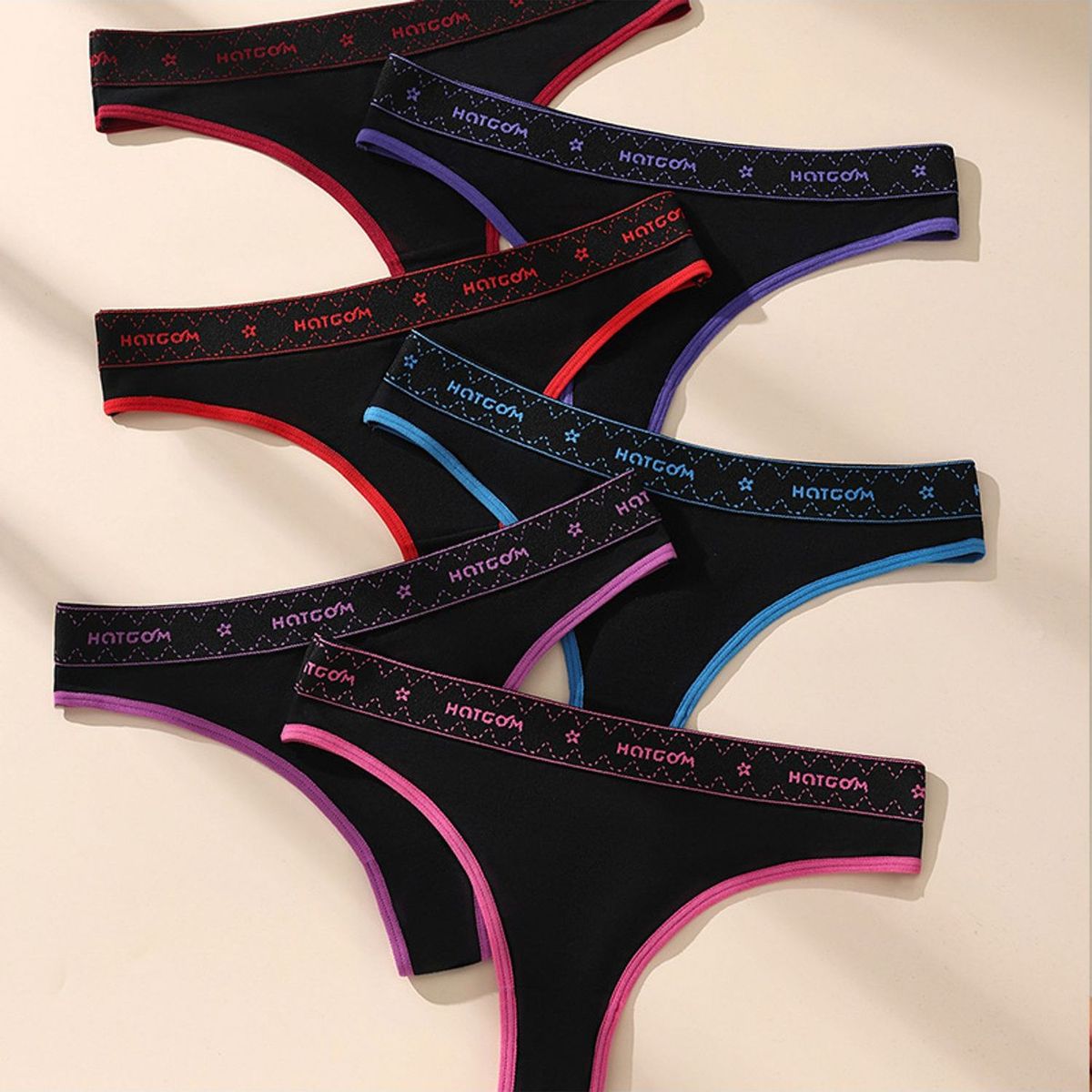 TIOZONEY - Pack De 6 Sostenes Soft Mujer