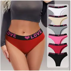 TIOZONEY - Pack de 6 Calzones Mujer