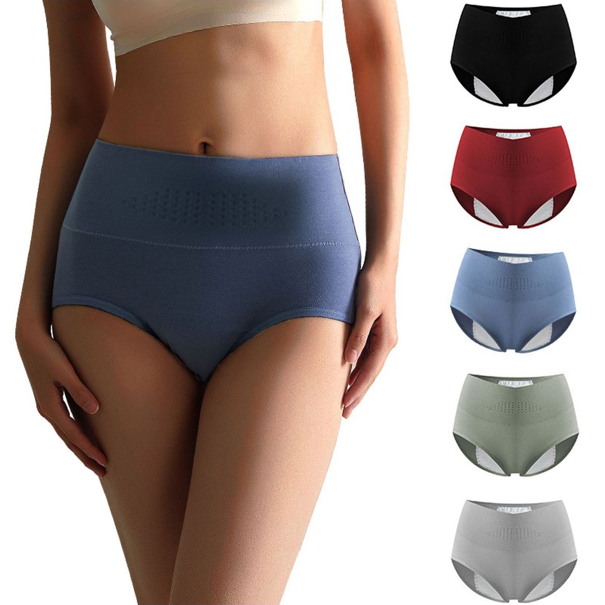 TIOZONEY - Pack de 5 Calzones Mujer